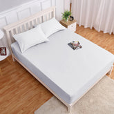 Extra Deep Fitted Bed Sheets Single, Double, King Sizes White 25cm